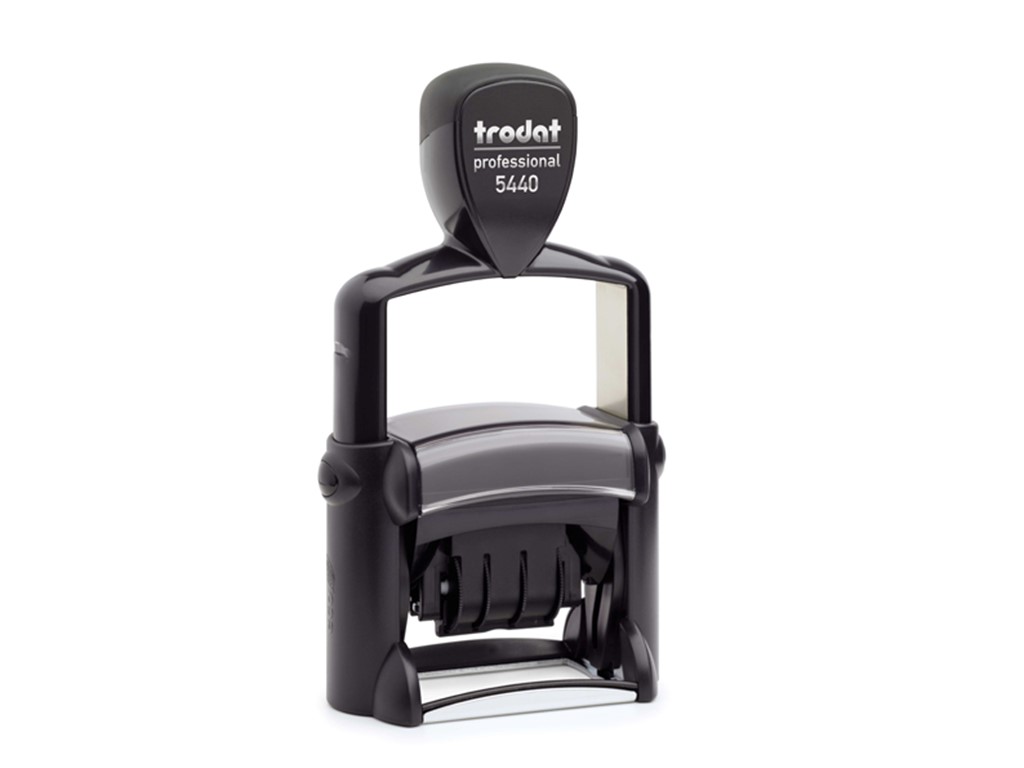 (image for) Trodat 5440 Self-Inking Die-Plate Dater (2" x 1 3/16")